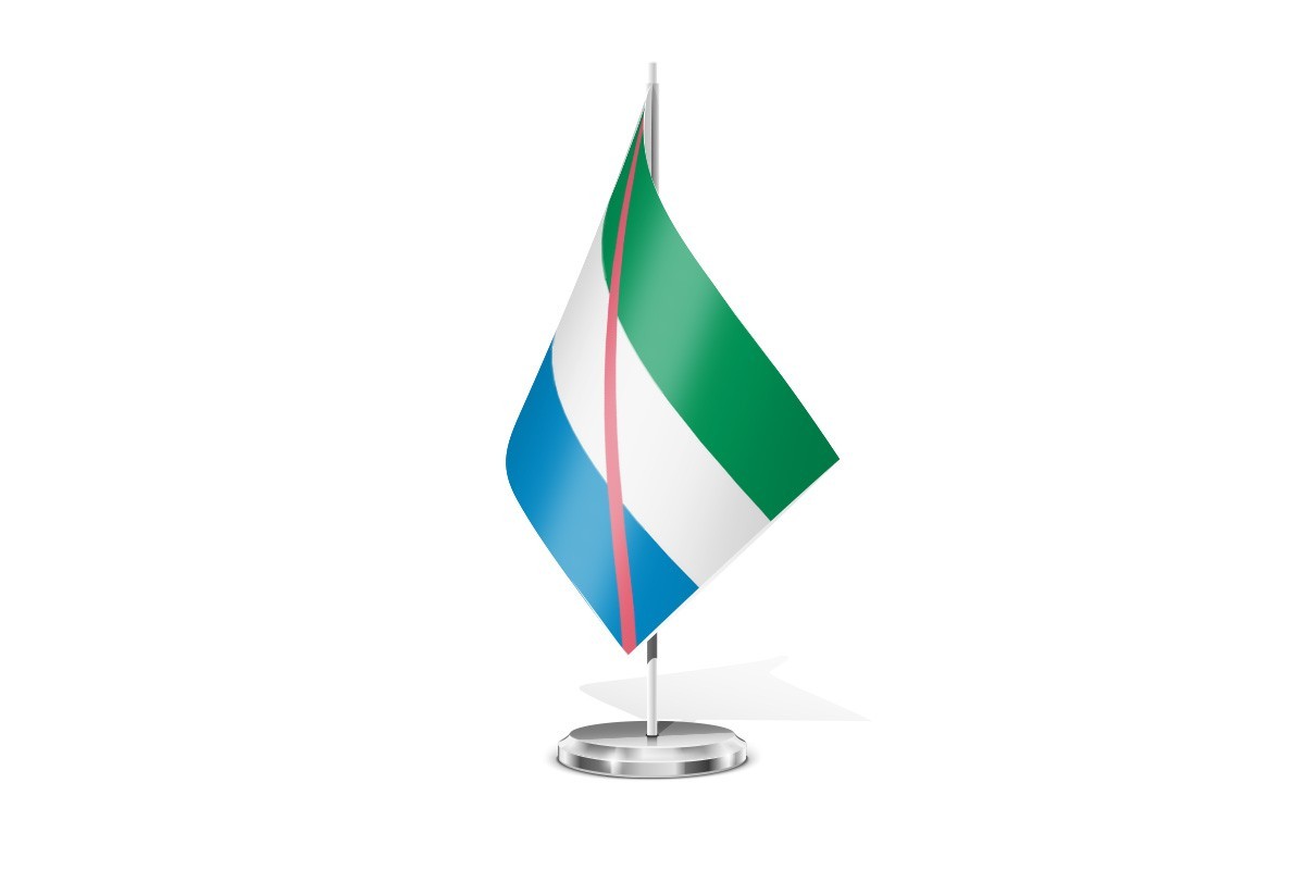 Bandera de mesa de Zapardiel de la Cañada