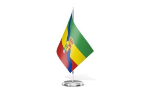 Bandera de mesa de Albillos 123