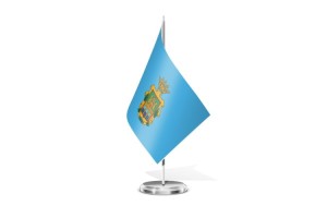 Bandera de mesa de Aranda de Duero 123