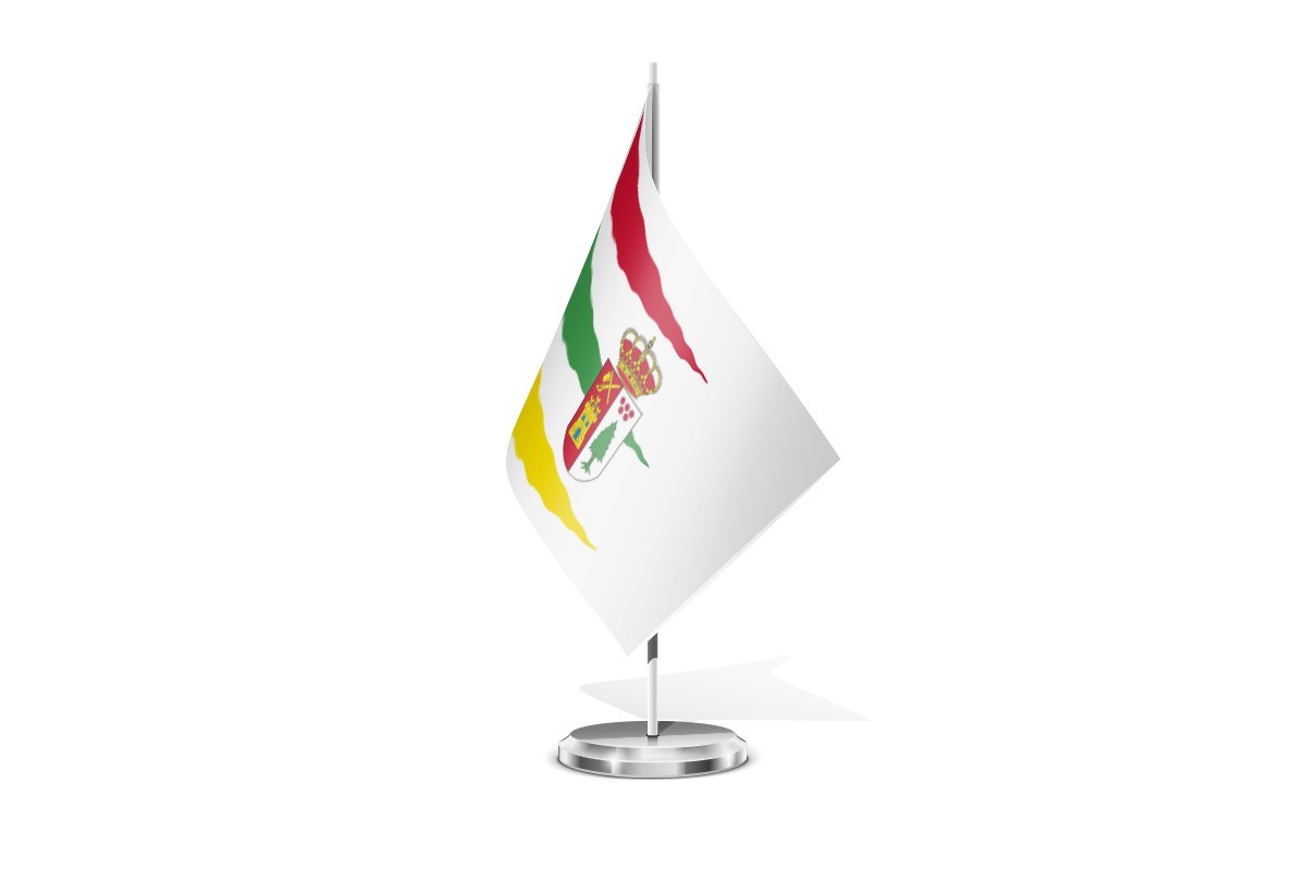 Bandera de mesa de Arauzo de Miel