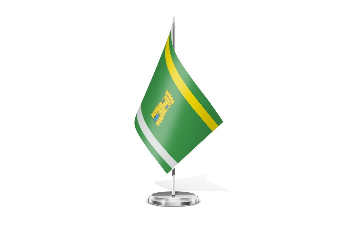 Bandera de mesa de Arauzo de Torre