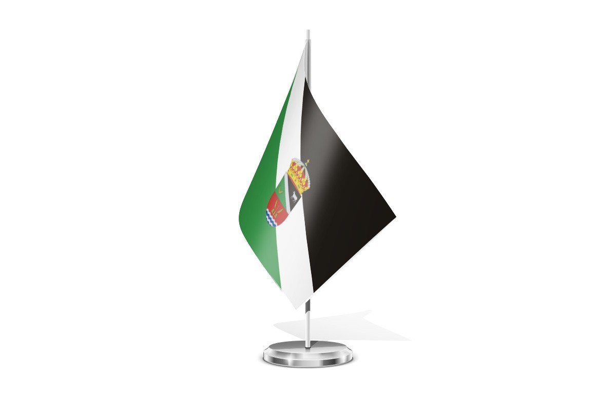 Bandera de mesa de Bañuelos de Bureba