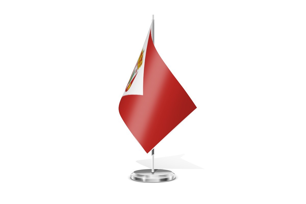 Bandera de mesa de Belbimbre