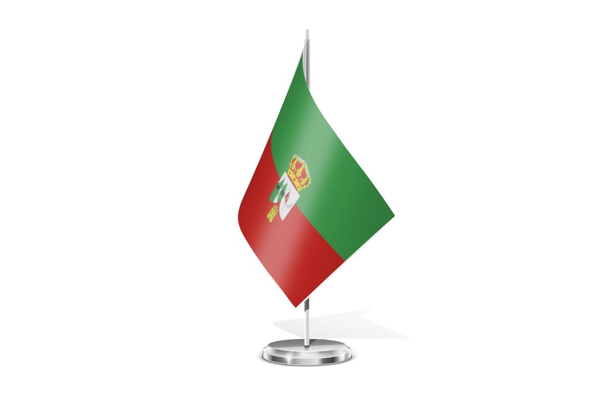 Bandera de mesa de Berberana