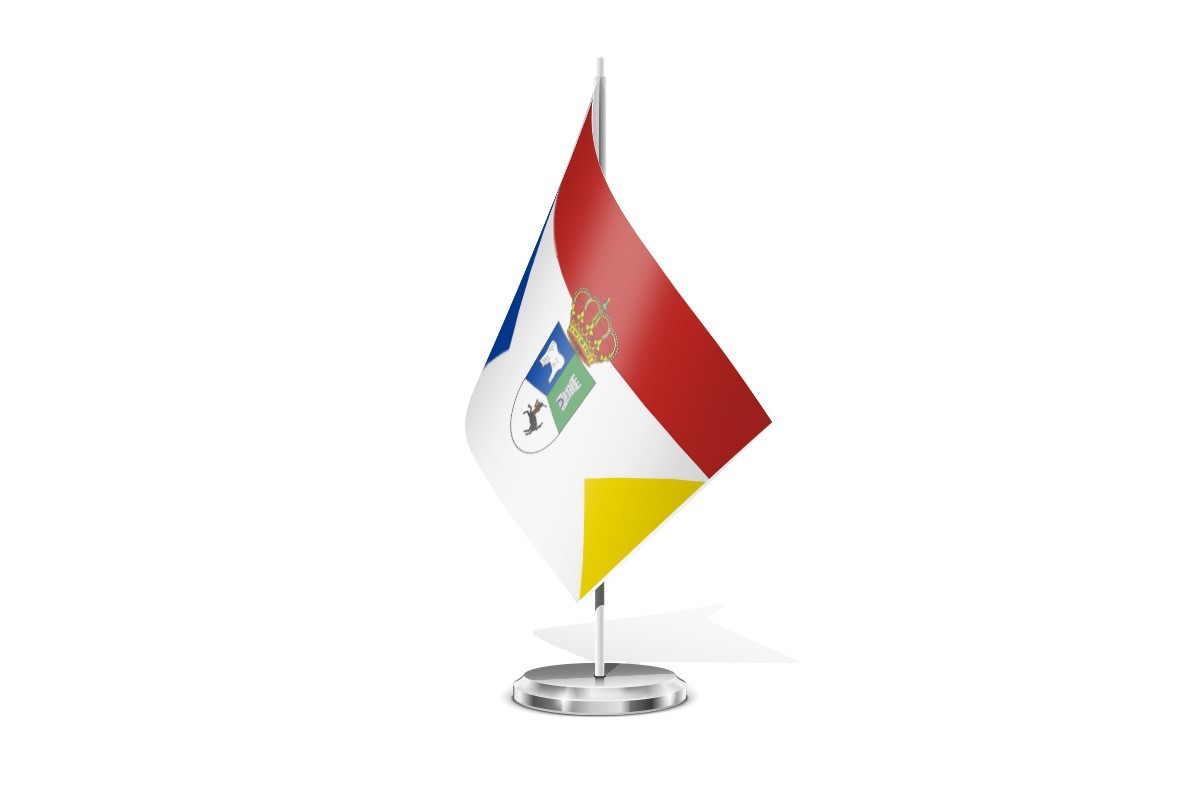Bandera de mesa de Bozoó