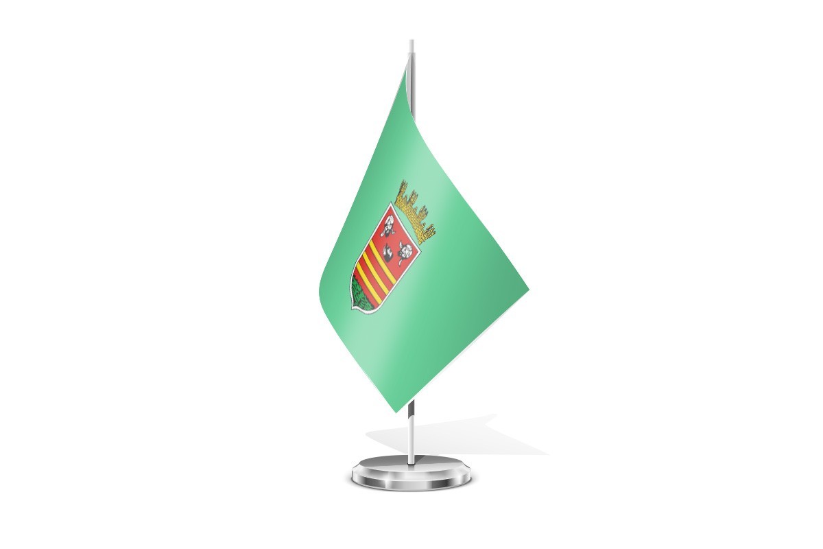 Bandera de mesa de Briviesca