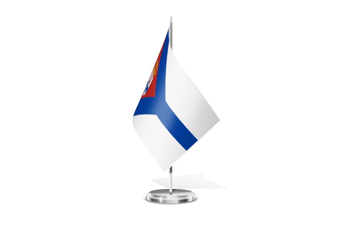 Bandera de mesa de Cantabrana
