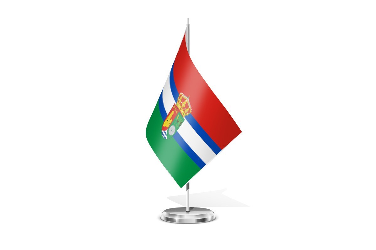 Bandera de mesa de Cavia