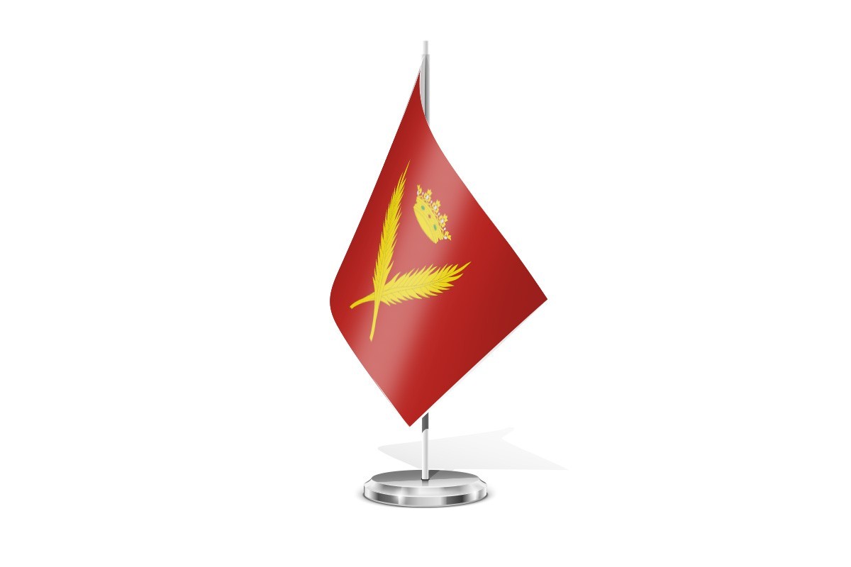 Bandera de mesa de Cayuela