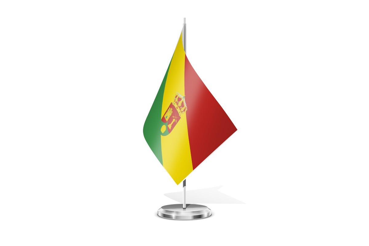 Bandera de mesa de Cilleruelo de Abajo