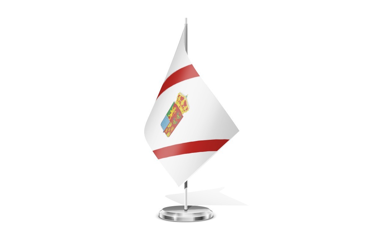 Bandera de mesa de Frandovínez