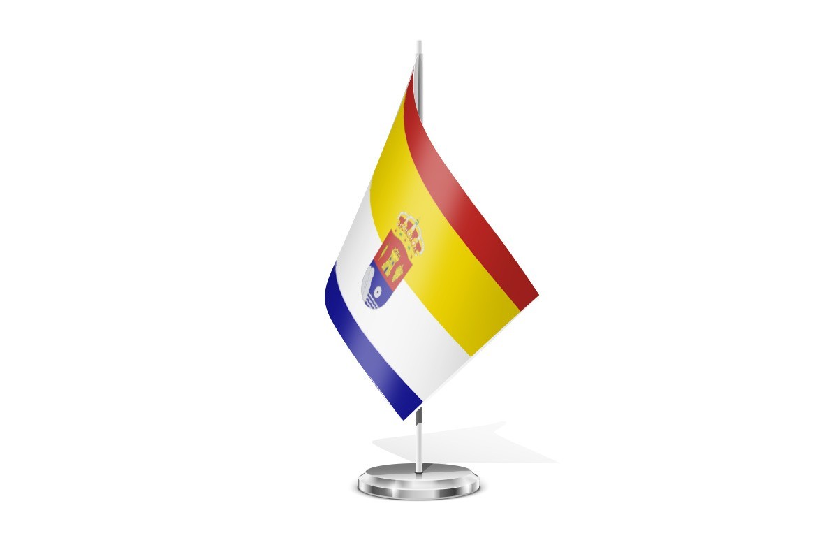Bandera de mesa de Fuentemolinos