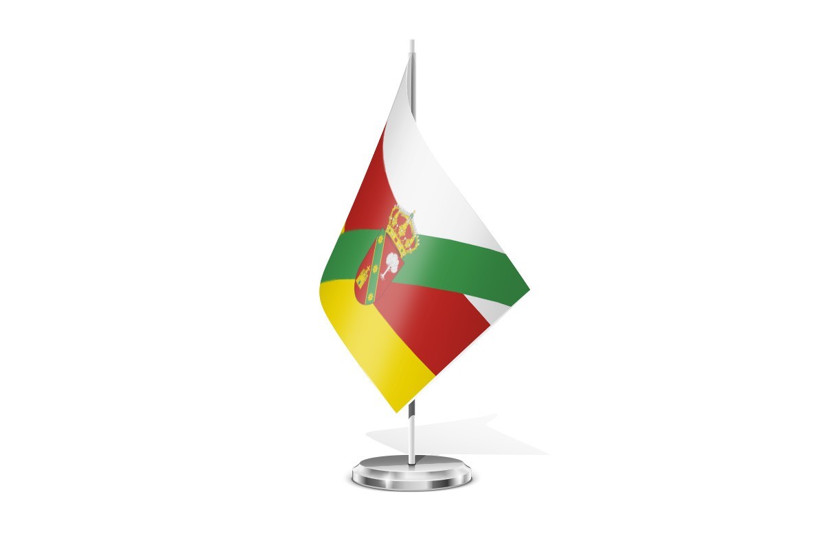 Bandera de mesa de Gallega