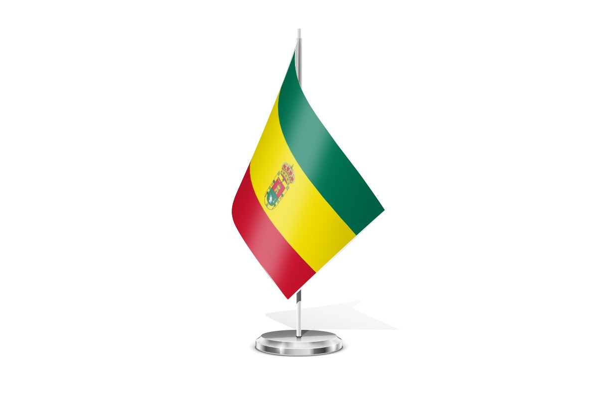 Bandera de mesa de Hontoria del Pinar