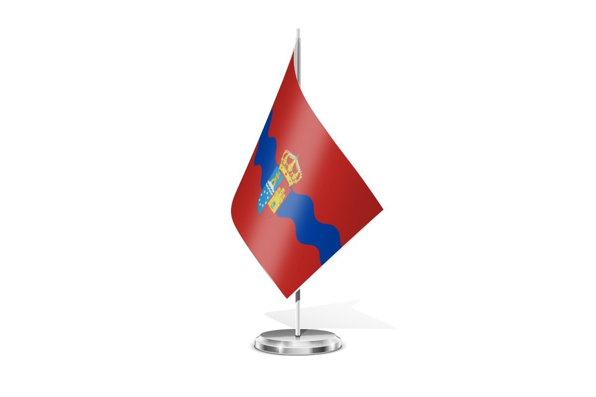 Bandera de mesa de Mambrilla de Castrejón