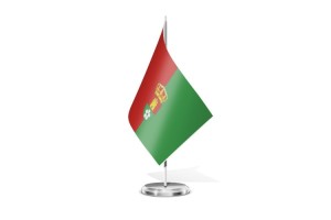 Bandera de mesa de Monasterio de Rodilla 123