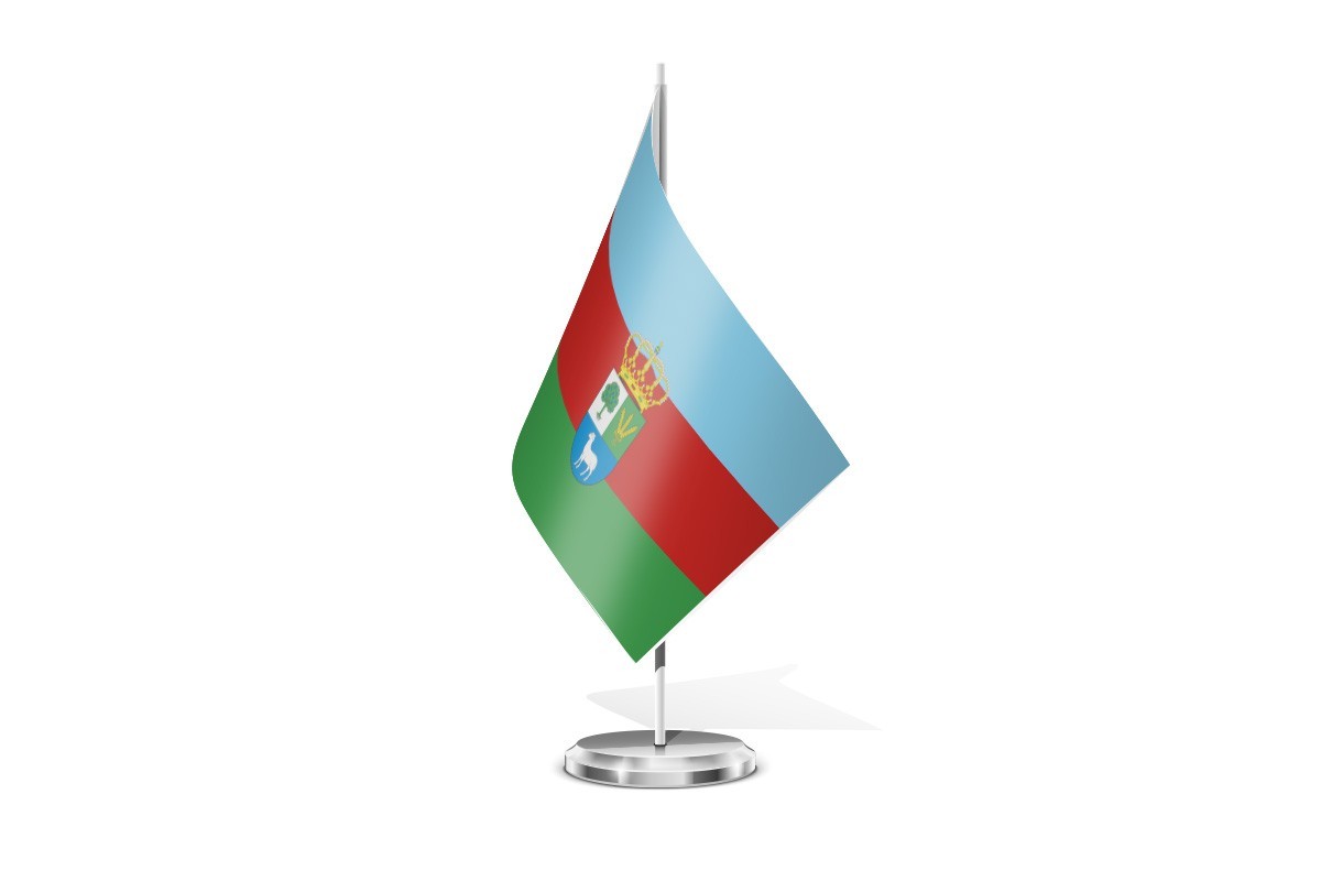 Bandera de mesa de Nebreda