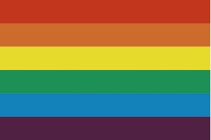 Bandera LGTB - Arco Iris 123