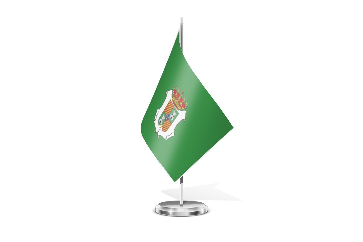 Bandera de mesa de Padrones de Bureba