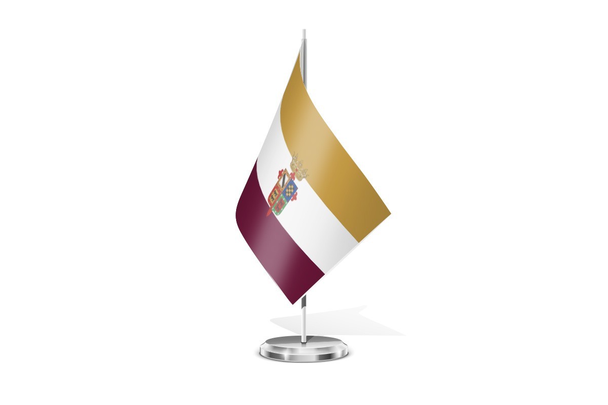 Bandera de mesa de Peñaranda de Duero