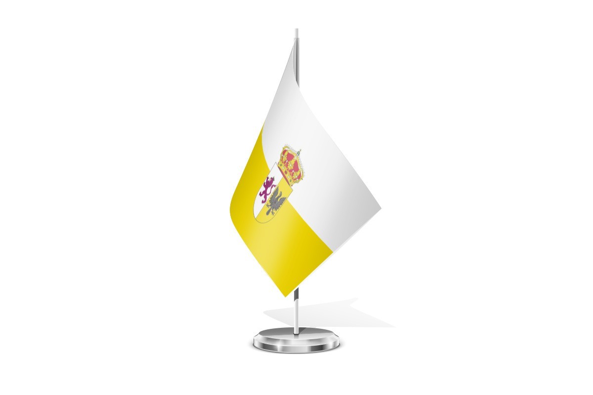 Bandera de mesa de Presencio