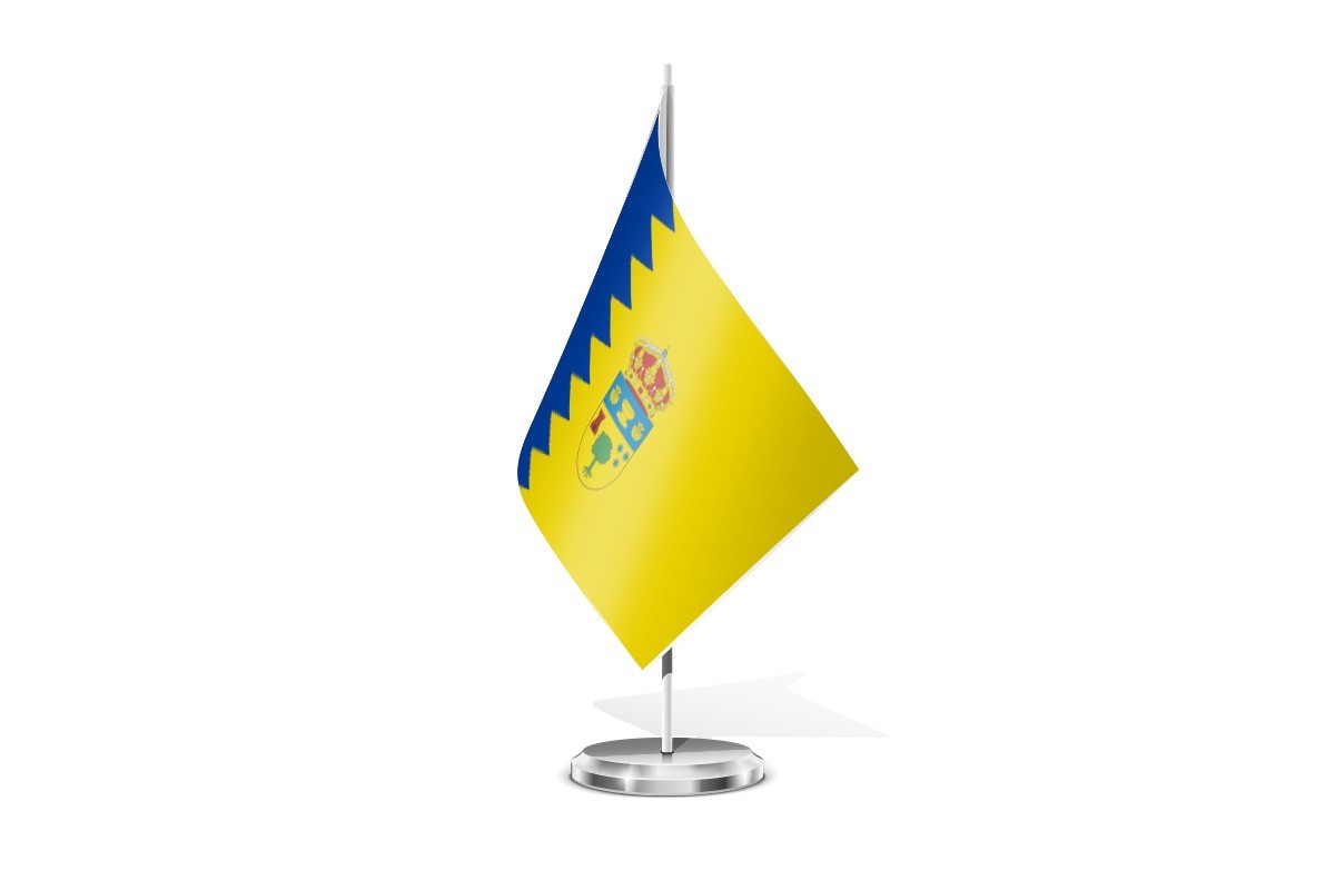 Bandera de mesa de Redecilla del Camino