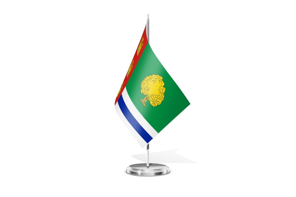 Bandera de mesa de Redecilla del Campo