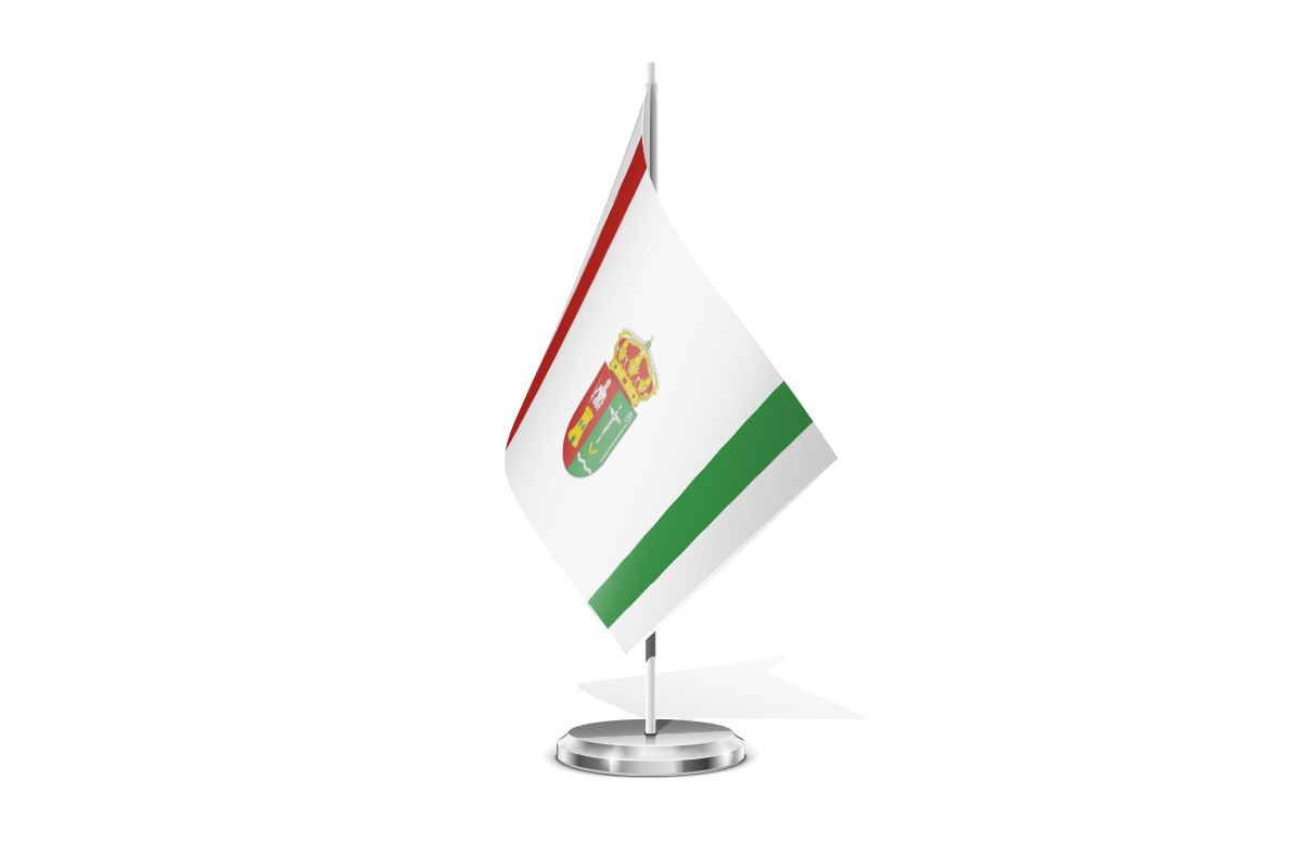 Bandera de mesa de Revillarruz