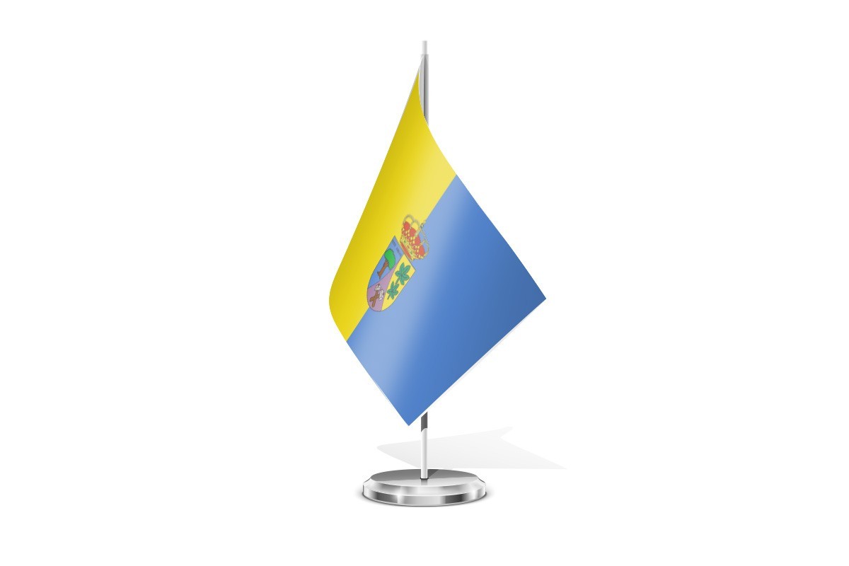 Bandera de mesa de San Adrián de Juarros