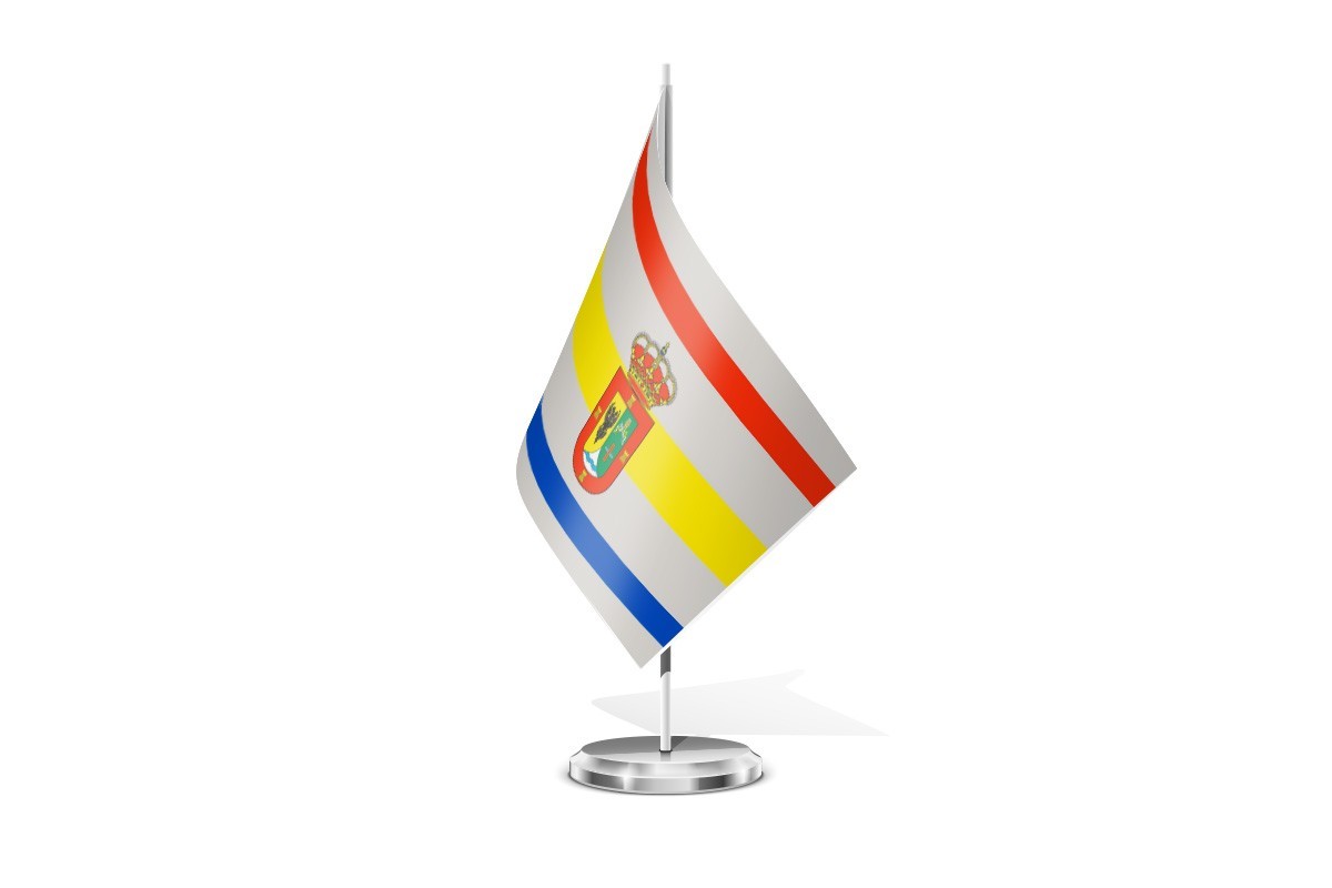 Bandera de mesa de Sarracín