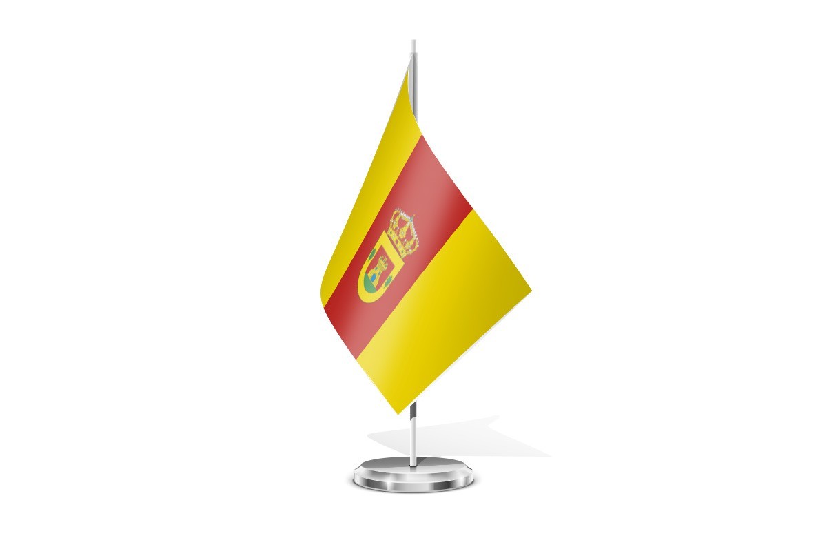 Bandera de mesa de Sequera de Haza