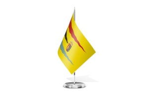 Bandera de mesa de Tamarón 123