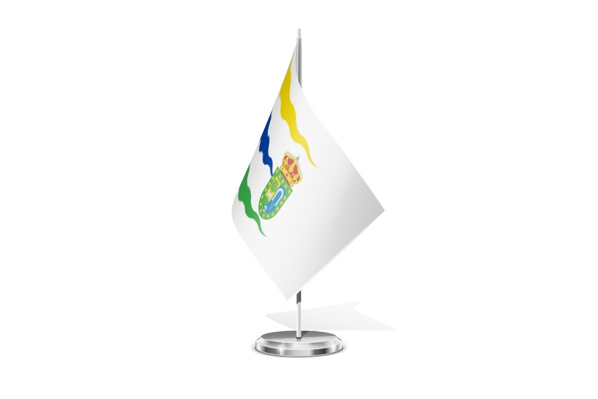 Bandera de mesa de Valle de Sedano