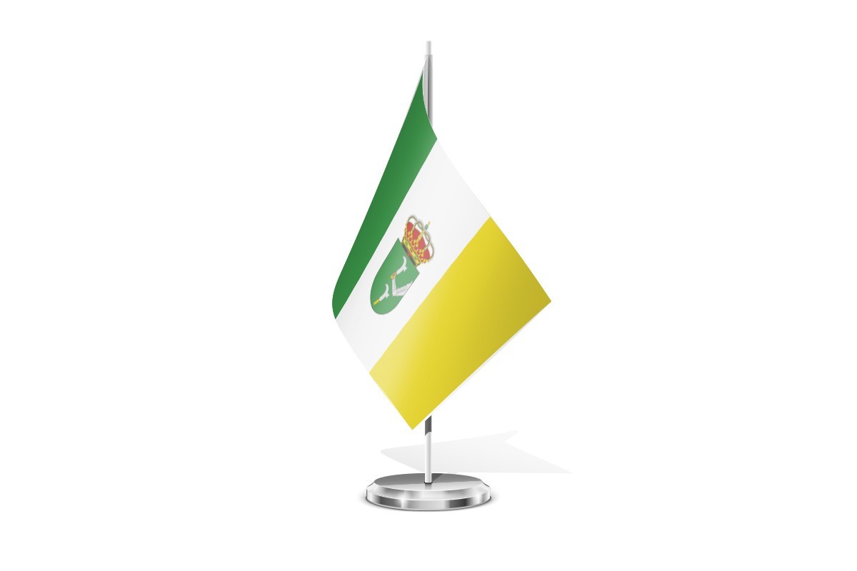 Bandera de mesa de Villahoz