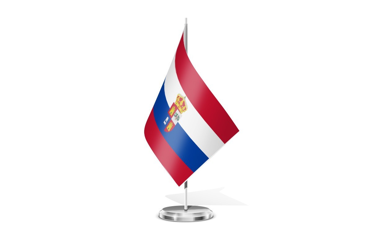 Bandera de mesa de Villariezo