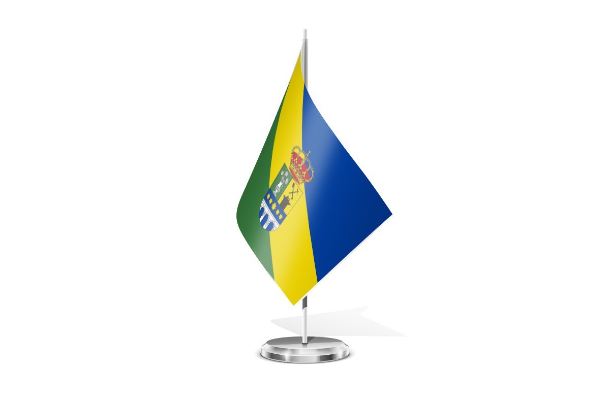 Bandera de mesa de Villasur de Herreros