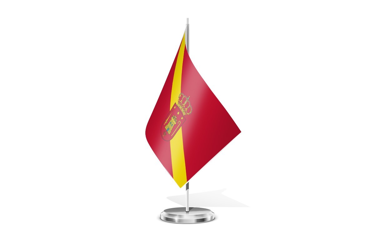 Bandera de mesa de Villayerno Morquillas