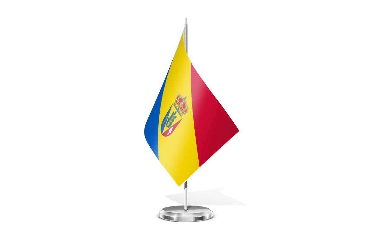 Bandera de mesa de Acebedo