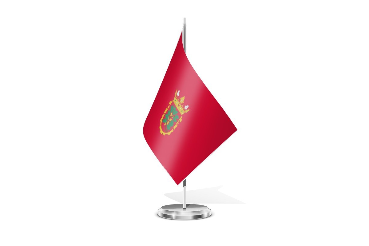 Bandera de mesa de Astorga