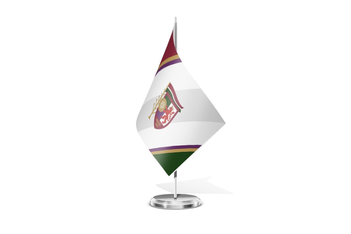 Bandera de mesa de Cistierna