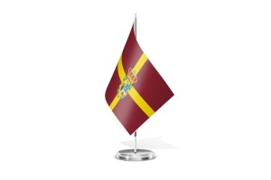 Bandera de mesa de Gordoncillo 123