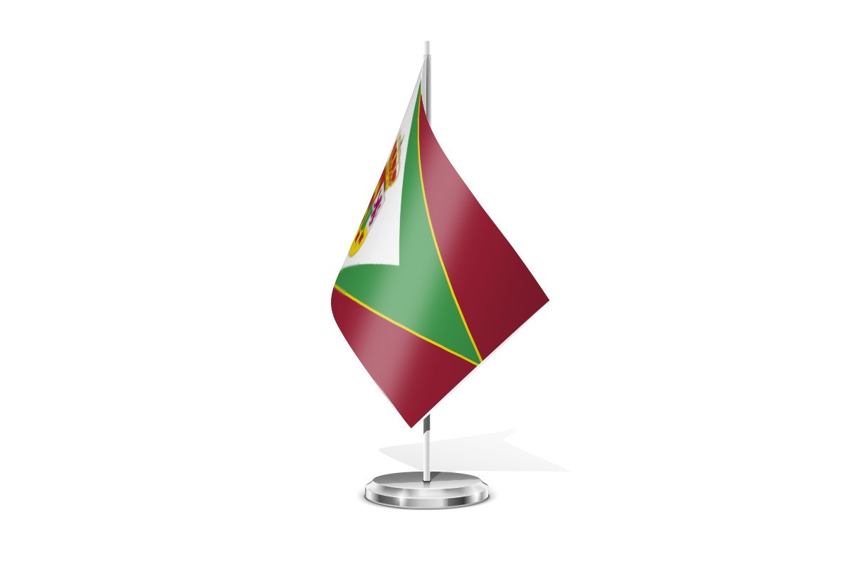 Bandera de mesa de Izagre