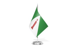 Bandera de mesa de Maraña 123