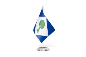 Bandera de mesa de Noceda del Bierzo 123