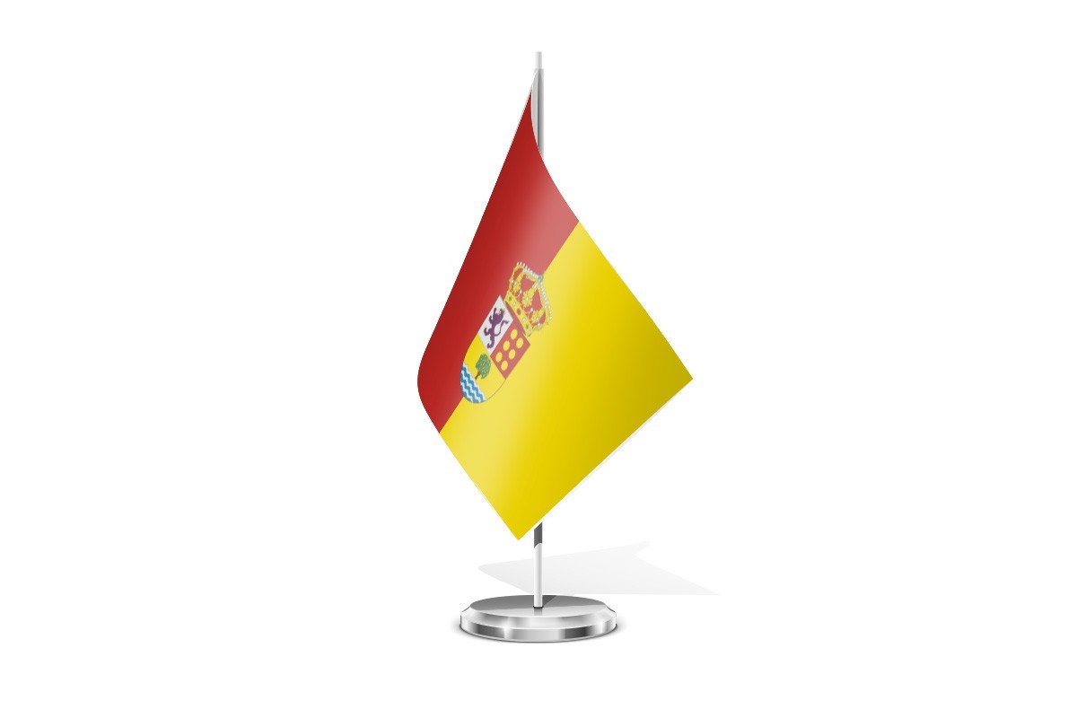 Bandera de mesa de Onzonilla
