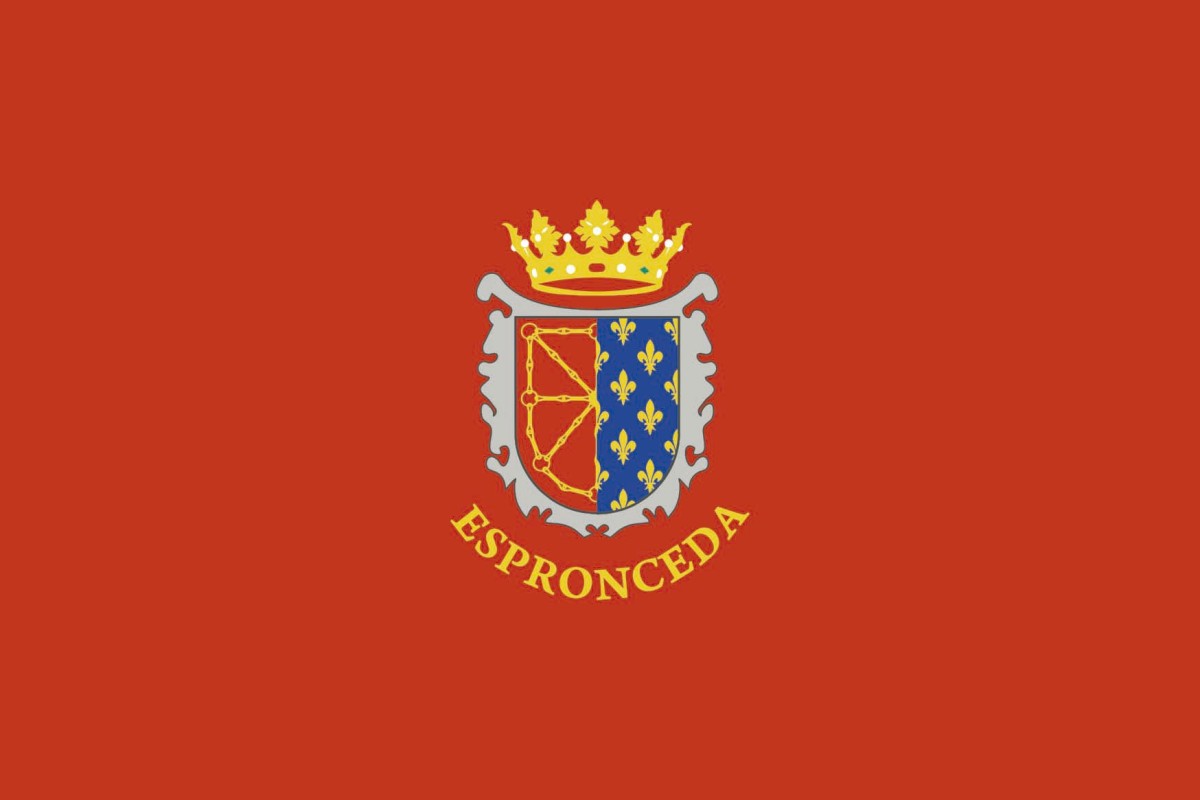 Bandera de Espronceda de alta calidad para exterior Bandera de Espronceda de alta calidad para exterior