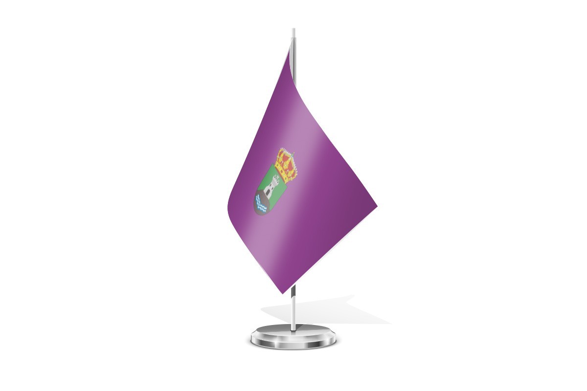 Bandera de mesa de Riaño