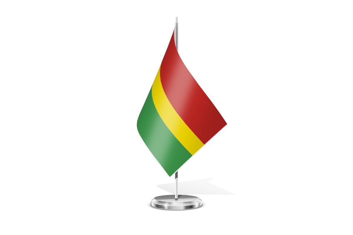 Bandera de mesa de Santas Martas