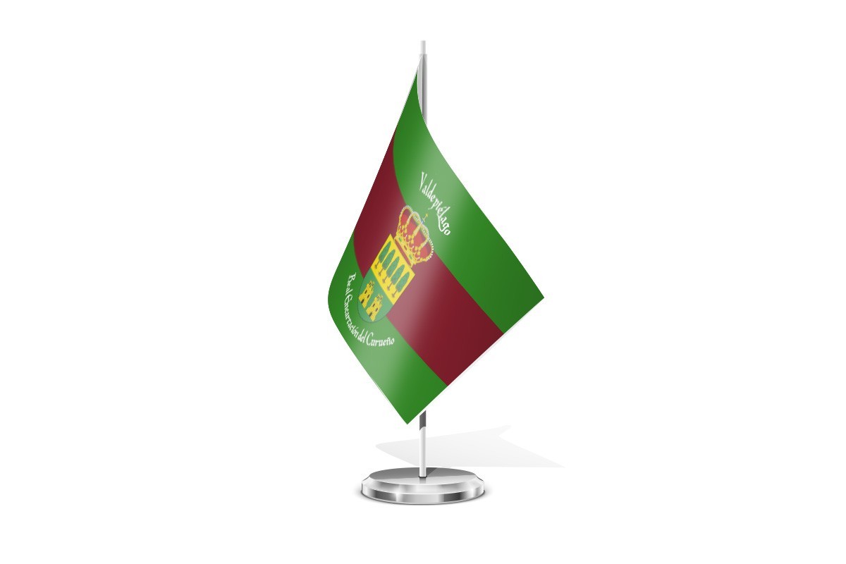 Bandera de mesa de Valdepiélago