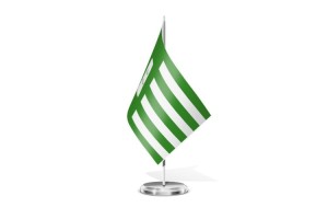 Bandera de mesa de Valderrey 123